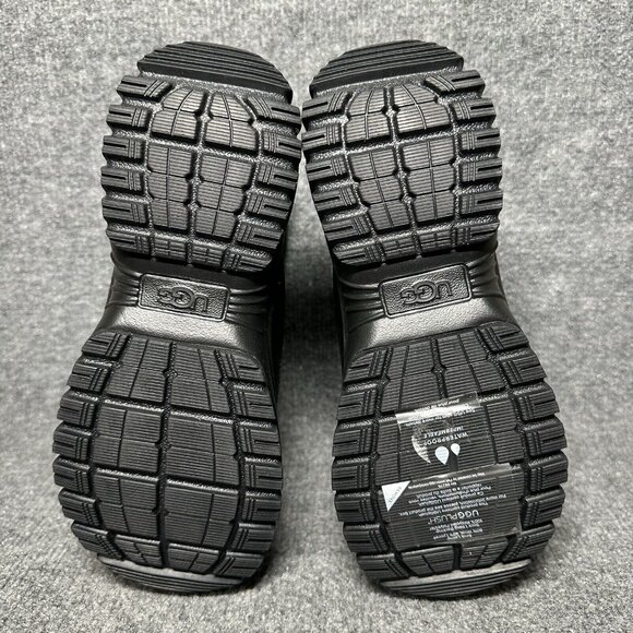 UGG Women's Yose Puffer Lace-Up Booties Waterproof Black 1143844 Size 5 NWOB - Picture 9 of 11